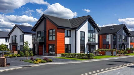 Family-friendly houses designed for contemporary living.