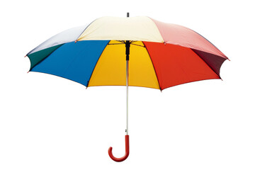 Colorful Umbrella with Eight Segments Ideal for Rain or Sun Protection