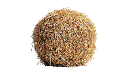 Round bale of hay, abstract, farm scene, potential use in agriculture or nature-inspired design