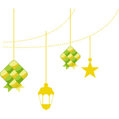 Ketupat Eid Al Fitr Hanging Decoration