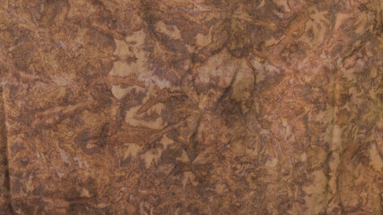 Textured Tie-Dye Fabric in Earthy Tones