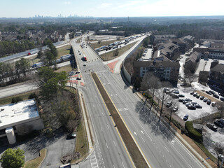 Sunset Cobb West Village Atlanta Smyrna Landscape 