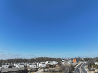 Fototapeta premium Sunset Cobb West Village Atlanta Smyrna Landscape 