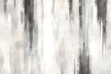 Obraz premium Brushed Aluminum Surface with Abstract Paint Strokes in Muted Earth Tones and Metallic Sheen