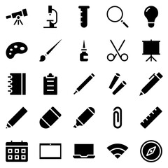 Creative and Scientific Exploration icon set