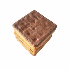 cookies isolated on white background