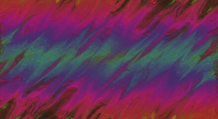 Abstract Swirling Paint Texture Background Vibrant Purple Red and Green Hues
