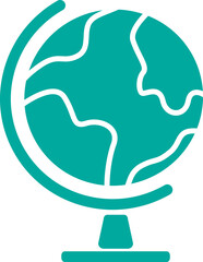 Obraz premium 지구본