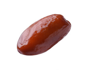 Tasty sweet dried date isolated on white