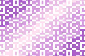 Purple pink pixelated abstract pattern with digital pixel grid and seamless artistic texture. Futuristic design concept