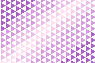 Purple pink triangular geometric pattern with interconnected abstract shapes and seamless visual balance. Polygonal tessellation concept