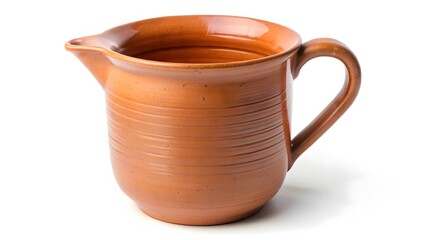 Brown Ceramic Pitcher