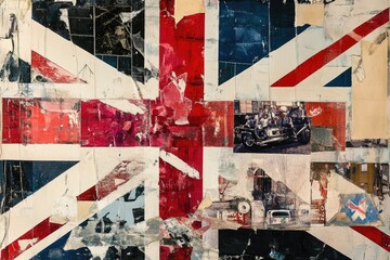 High Definition Picture of Collage Londre Union Jack
