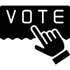 Online Voting Icon