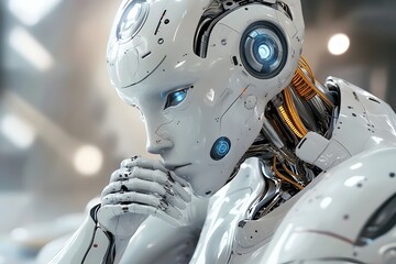 Fototapeta premium Artificial intelligence in life, Generative AI