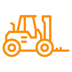 bulldozer vector illustration