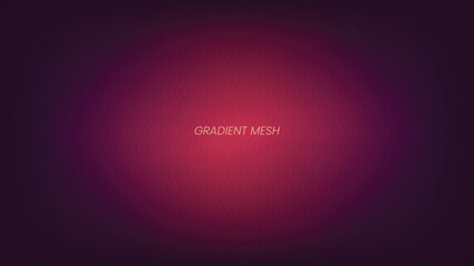Abstract Vector Background with Gradient Mesh in Pink, Purple, and Maroon Colors
