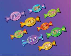 set of discount labels