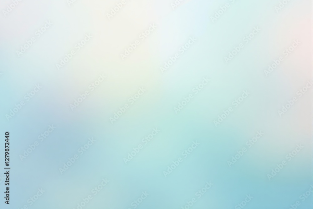 Aufkleber abstract blurred gradient background with soft pastel colors, featuring a smooth transition of light