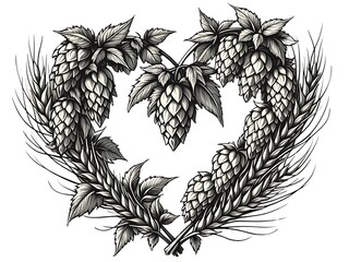 laurel wreath vector