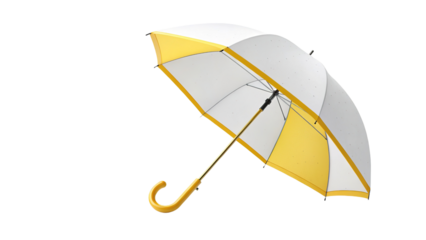 Stylish and vibrant umbrella featuring multiple colors for a fun and energetic appearance on transparent background PNG