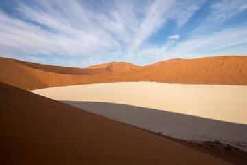Namibia Desert Pan and Dunes
