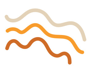 Abstract Lines Wavy Parallel Dynamic Flow