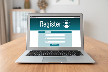 Online registration form for modish form filling on the internet website