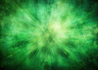 Fototapeta premium Abstract green grunge background: digitally created textured wallpaper with long exposure effects.