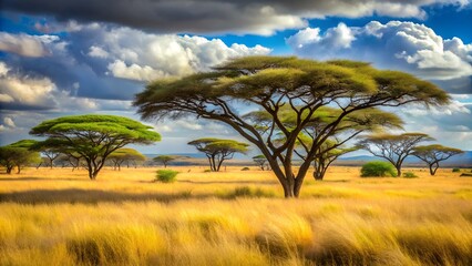 Fototapeta premium African Savanna Landscape