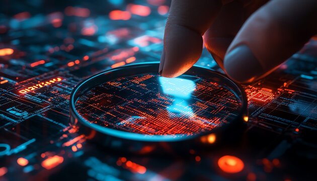 Cybersecurity expert troubleshooting system errors