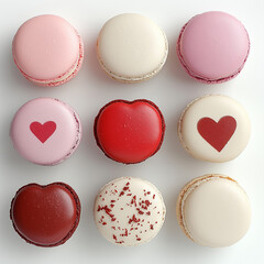 Obraz premium makrone, dessert, essen, franzosen, kuchen, süss, bunt, biscuits, pink, cookie, brotzeit, weiß, köstlich, isoliert, farbe, fra, backwaren, traditionell, gelb, sortiment, cookie, konfekt