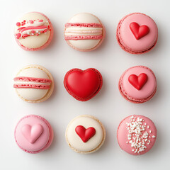 Obraz premium makrone, dessert, essen, franzosen, kuchen, süss, bunt, biscuits, pink, cookie, brotzeit, weiß, köstlich, isoliert, farbe, fra, backwaren, traditionell, gelb, sortiment, cookie, konfekt