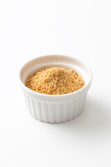 白背景に甜菜糖