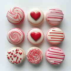 Obraz premium makrone, dessert, essen, franzosen, kuchen, süss, bunt, biscuits, pink, cookie, brotzeit, weiß, köstlich, isoliert, farbe, fra, backwaren, traditionell, gelb, sortiment, cookie, konfekt