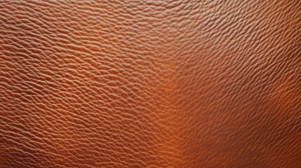 Fototapeta premium High quality brown leather texture with rich, natural grain. This showcases intricate details and warmth of leather, perfect for design and fashion applications