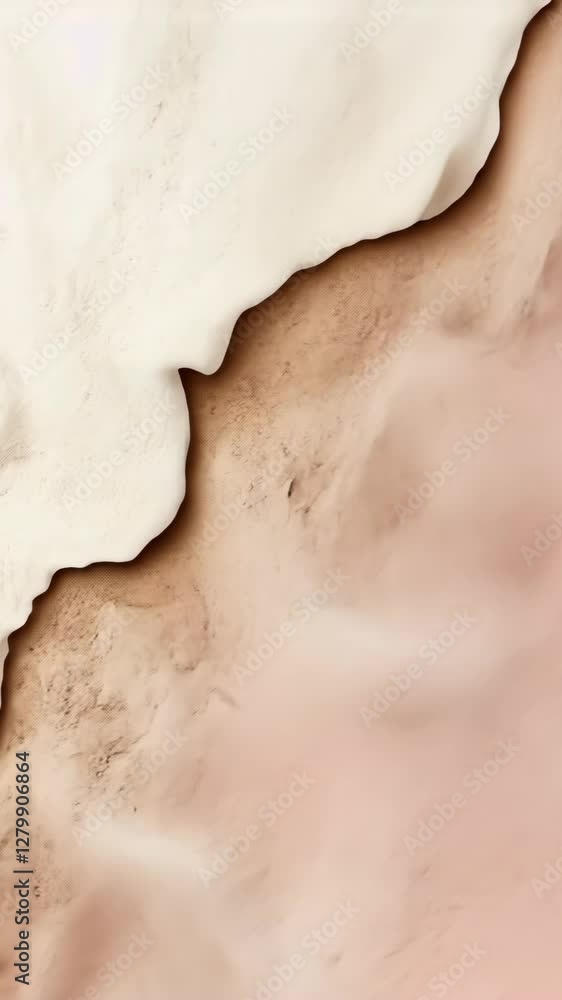 Poster textured layers of earth with smooth gradients in warm tones create a natural masterpiece of color a