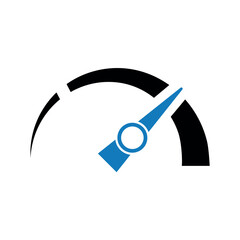 Speedometer performance accelerate interface icon