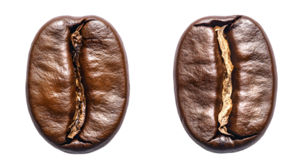 side view of coffee transparent isolated on white png