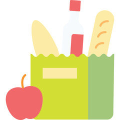 Groceries Illustration