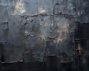 Obraz premium Dark textured wall background