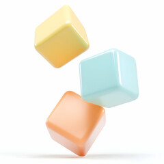 A icon in a 3D style