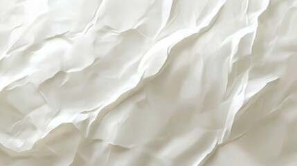 Obraz premium Creamy White Abstract Texture: A Study in Soft Folds and Undulations