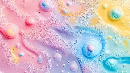 Abstract Holi Color Splashes on Gradient Background, Holi 