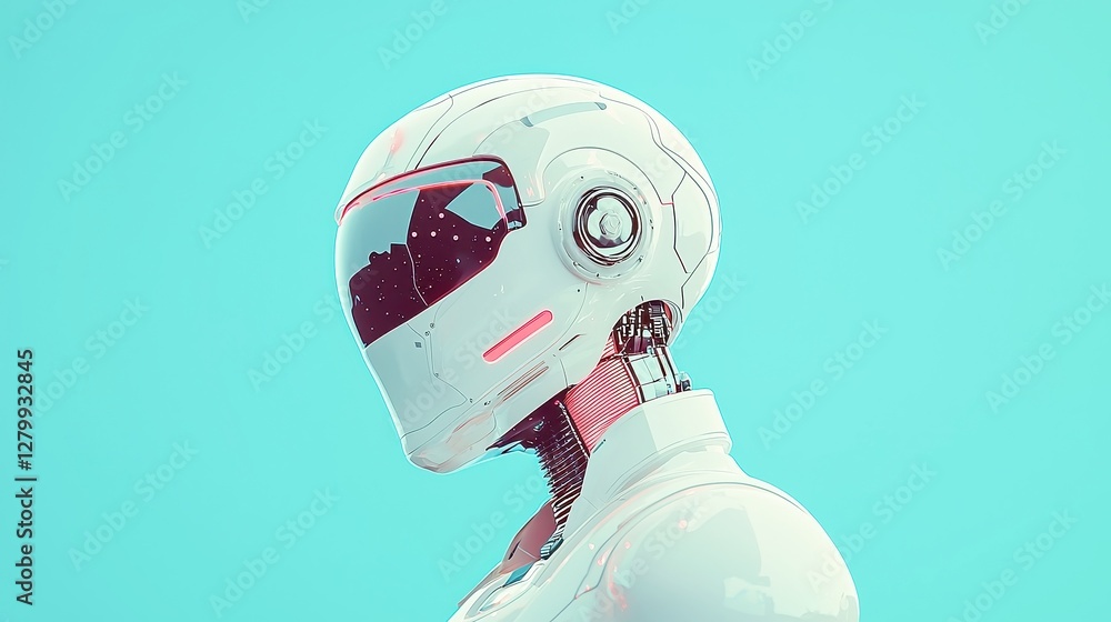 Poster ai bias detector, an advanced tool analyzing datasets for fairness, featuring a sleek 3d vector desi