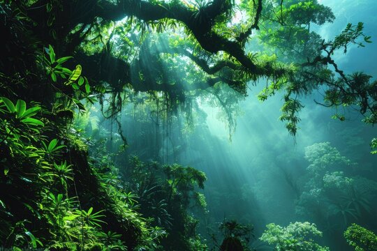 Environmental tribute: Day of Trees in Colombia honors nature, preserving landscapes, raising awareness sustainability, reflecting nation commitment to protecting greenery, forests.