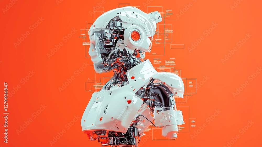 Poster global ai fairness index, an ai-driven tool ranking fairness across industries, featuring a clean an