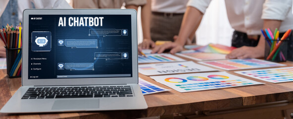 Generative AI virtual assistant tools for prompt engineer and user for ease of engage artificial intelligence AI technology help people to work with generative AI functions by prompting the AI brisk