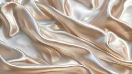 Fototapeta premium Paper texture background featuring a premium pearl surface with elegant layers, clean structure, and a glossy finish. This background is perfect for adding a touch of sophistication and refinement to 