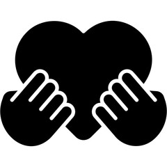 Obraz premium Affection Icon